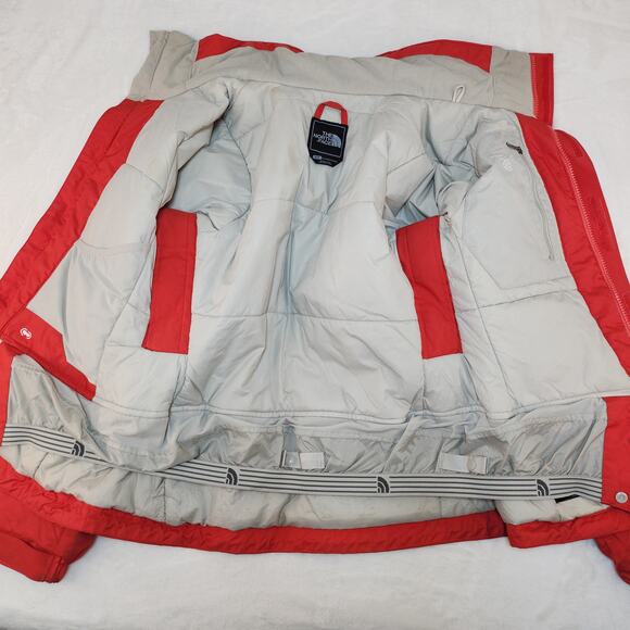 The North Face Recco Jacket Womens Small Red Avalanche Rescue System Reflector - Picture 3 of 14